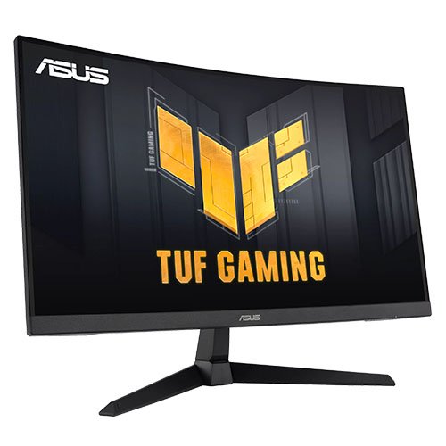 Asus 27″ TUF Gaming Curved Monitor (VG27VQ3B), 1920 x 1080, 1ms, 2 HDMI, DP, 180Hz, ELMB SYNC, Freesync, VESA