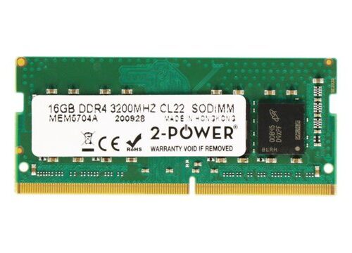 16GB DDR4 3200MHz CL22 SODIMM