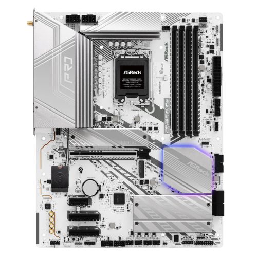 Asrock Z890 NOVA WIFI, Intel Z890, 1851, ATX, 4 DDR5, HDMI, 2 TB4, Wi-Fi 7, 2.5G & 5G LAN, RGB, 6x M.2