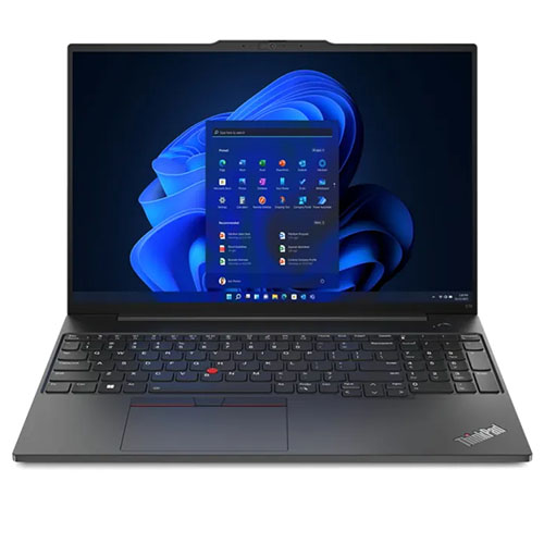 Lenovo ThinkPad E16 Laptop, 16″ WUXGA, i7-1355U, 16GB, 512GB SSD, No Optical, USB-C, Windows 11 Pro