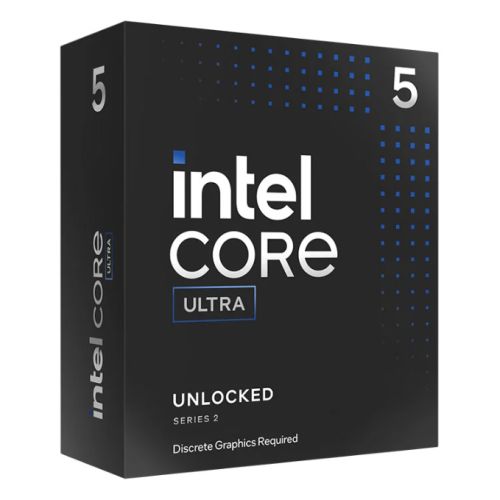 Intel Core Ultra 5 245K CPU, 1851, 5.2GHz Turbo, 14-Core, 125W (159W Turbo), 24MB Cache, Overclockable, Arrow Lake, NO HEATSINK/FAN