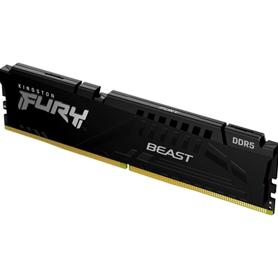 Kingston FURY Beast KF560C36BBE2-16 16GB System Memory, 6000MT/s, DDR5, CL36, DIMM, Black, AMD EXPO Certified