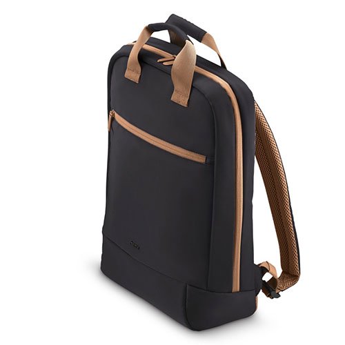 Hama Ultra Lightweight Laptop Backpack, Up to 16.2″, Padded Compartment, Front Pocket, Trolley Strap, Water-Repellent, Eco-Friendly, Anthracite