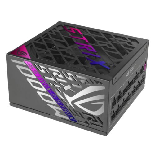 Asus ROG Strix 1000W Platinum PSU, Fully Modular, 80+ Platinum, ATX 31, PCIe 5.0, GaN MOSFET, Intelligent Voltage Stabilizer