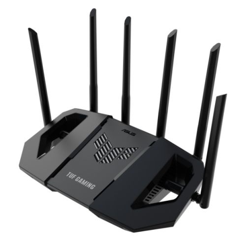 Asus (TUF-BE3600) TUF Gaming BE3600 Dual Band Wi-Fi 7 Gaming Router, 2.5G WAN, 4x GB LAN, 4K-QAM Modulation, AiMesh