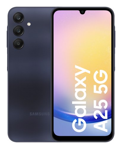 Samsung Galaxy A25 5G SM-A256B 16.5 cm (6.5″) Dual SIM Android 14 USB Type-C 6 GB 128 GB 5000 mAh Black, Blue