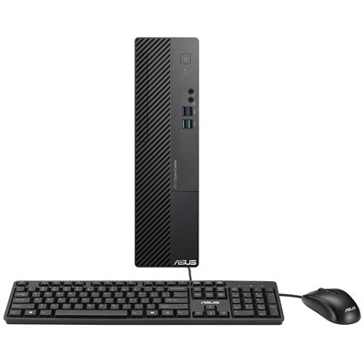 ASUS ExpertCenter D500SD_CZ-512400060X Small Form Factor PC, Intel Core i5-12400 12th Gen, 8GB RAM, 256GB SSD, Windows 11 Pro with Keyboard and Mouse