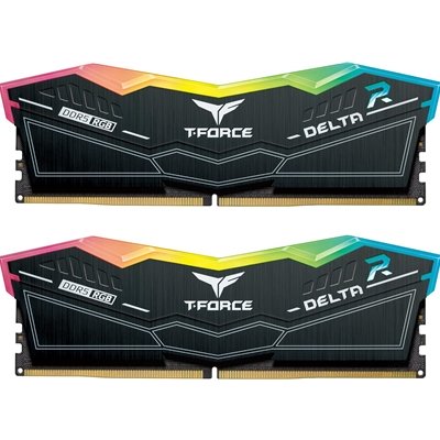 TEAMGROUP T-Force RGB FF3D564G6000HC38ADC01 64GB (2x32GB) System Memory, 6000MHz, DDR5 Kit, Black