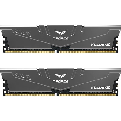 Team T-Force Vulcan Z 64GB Silver Heatsink (2 x 32GB) DDR4 3200MHz DIMM System Memory