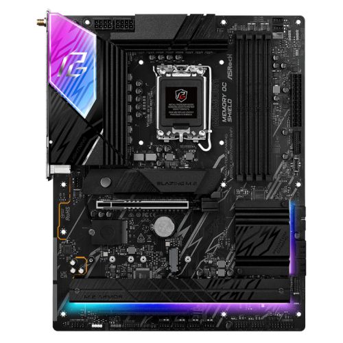 Asrock B860 LIGHTNING WIFI, Intel B860, 1851, ATX, 4 DDR5, HDMI, DP, TB4, Wi-Fi 6E, 2.5G LAN, RGB, 4x M.2