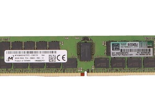 SPS-DIMM 32GB PC4-2666V-R 2Gx4 – shipping new HPE spare part:850881-001