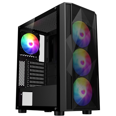 RGB Gaming Case, Intel i7 12 Core 20 Threads 3.60GHz (5.00GHz Boost) 64GB Kingston DDR4 RAM, 512GB NVMe + 2TB HDD, Wi-Fi 6 – Pre-Built System