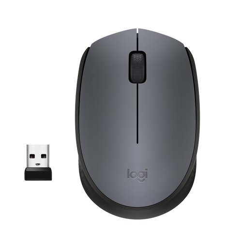 Logitech M170 Wireless Mouse – Grey