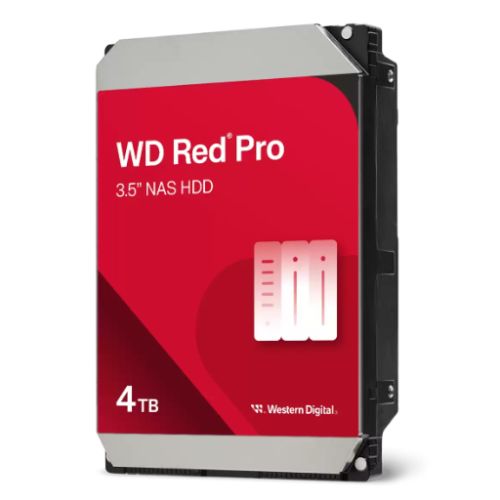 WD 3.5″, 4TB, SATA3, Red Pro NAS Hard Drive, 7200RPM, 256MB Cache, OEM