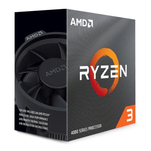 AMD Ryzen 3 4100 3.8GHz 4 Core AM4 Processor, 8 Threads, 4.0GHz Boost