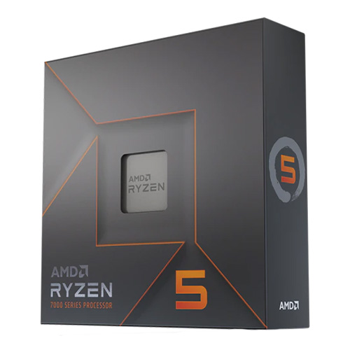 AMD Ryzen 5 7600X 4.7GHz 6 Core AM5 Processor, 12 Threads, 5.3GHz Boost, Radeon Graphics