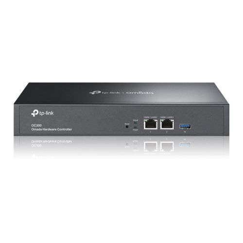 TP-LINK (OC300) Omada Hardware Controller, 2x GB LAN, USB 3.0, up to 500 APs/Switches/SafeStream Routers, Cloud Access, Multi-Site