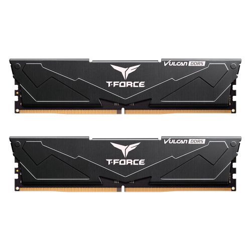 Team T-Force Vulcan FLBD532G6000HC38ADC01 32GB (2x16GB) System Memory, 6000Mhz, DDR5, CL38, DDR5 Kit