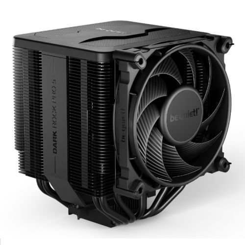 be quiet! Dark Rock Pro 5 CPU Cooler, INTEL/AMD Socket, 2 x Silent Wings Fans, 2000RPM, 7 Heat Pipes & Speed Switch