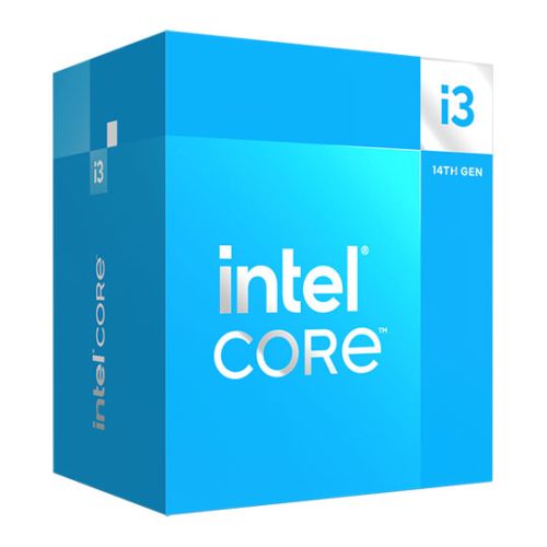 Intel Core i3 14100 4 Core Processor 8 Threads, 3.5GHz up to 4.7GHz Turbo Raptor Lake Refresh Socket LGA 1700 12MB Cache, 60W, Maximum Turbo Power 110W, Intel UHD 730 Graphics