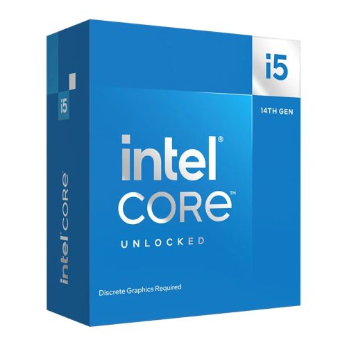 Intel Core i5 14600KF 14 Core Processor 20 Threads, 2.5GHz up to 5.3GHz Turbo Raptor Lake Refresh Socket LGA 1700 20MB Cache, 65W, Maximum Turbo Power 148W, No Graphics, No Cooler