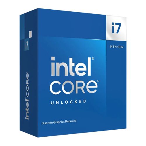 Intel Core i7 14700KF 3.4GHz 20 Core LGA 1700 Raptor Lake Processor, 28 Threads, 5.5GHz Boost, No Graphics