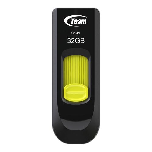 Team C141 32GB USB 2.0 Yellow USB Flash Drive