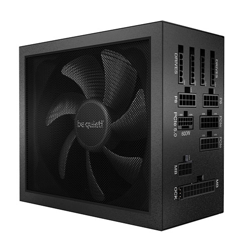 Be Quiet! Dark Power 13, 850W PCIe 5.0 Fully Modular, 80PLUS Titanium, Quad Rail, 62.5A, 135mm Fan, ATX 3.0 PSU