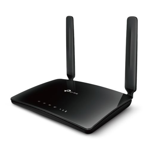 TP-LINK (TL-MR6400 V5) 300Mbps Wireless N 4G LTE Router, SIM Card Slot, 3 LAN, 1 LAN/WAN