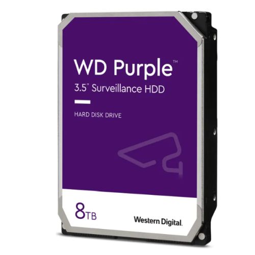 WD Purple WD85PURZ 8TB 3.5″ 5400RPM 256MB Cache SATA III Surveillance Internal Hard Drive