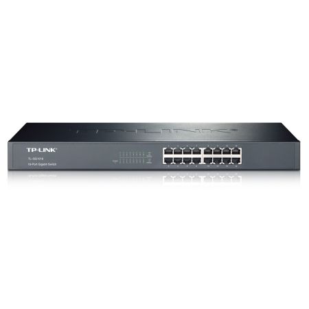 TP-Link TL-SG1016 16-Port Metal Gigabit Rackmount Network Switch