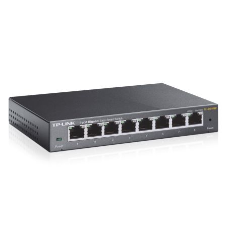 TP-Link TL-SG108E 8-Port Metal Gigabit Easy Smart Switch