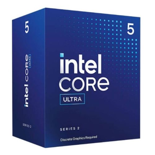 Intel Core Ultra 5 225F 2.7Ghz up to 4.9Ghz 10 Core LGA 1851 Arrow Lake Processor, 20MB Cache, 14 Threads, 65w, Maximum Turbo Power 121W, No Graphics