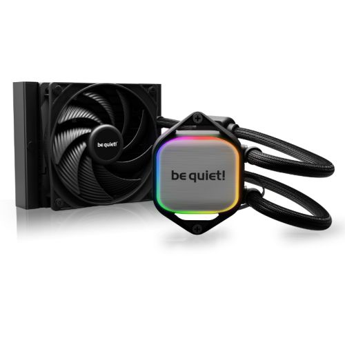 be quiet! Pure Loop 2 120mm AIO CPU Water Cooler, Universal Socket, 120mm Radiator, Pure Wings 3 120mm PWM high-speed fan, 2100RPM, ARGB, 3-year manufacturers warranty