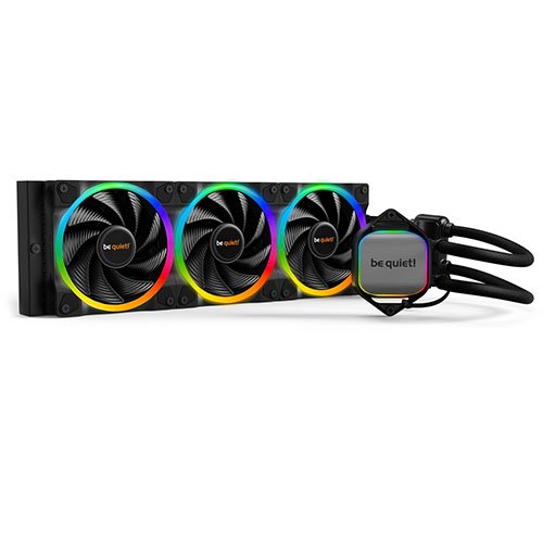 be quiet! Pure Loop 2 FX AiO Liquid CPU Cooler, Universal Socket, 360mm Radiator, 3 x Light Wings 120mm PWM High Speed 2500RPM Addressable RGB Cooling Fan, Addressable RGB LED Pump Head, ARGB PWM Hub Included