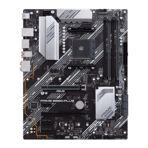 Asus PRIME B550-PLUS, AMD B550, AM4, ATX, 4 DDR4, HDMI, DP, XFire, PCIe4, M.2