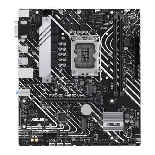 Asus PRIME H610M-A-CSM – Corporate Stable Model, Intel H610, 1700, Micro ATX, 2 DDR5, VGA, HDMI, DP, 2x M.2