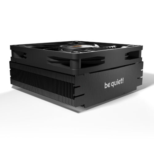 be quiet! Pure Rock LP Low-Profile Fan CPU Cooler, Universal Socket, High Quality 92mm PWM Black Cooling Fan, 2500RPM, 3 Heat Pipes, 100W TDP, Extremely Compact Design for Mmall Form Factor Systems, Intel LGA 1700 & AMD AM5 Compatible