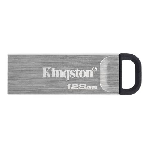 Kingston DataTraveler Kyson 128GB USB 3.2 Capless Metal USB Flash Drive