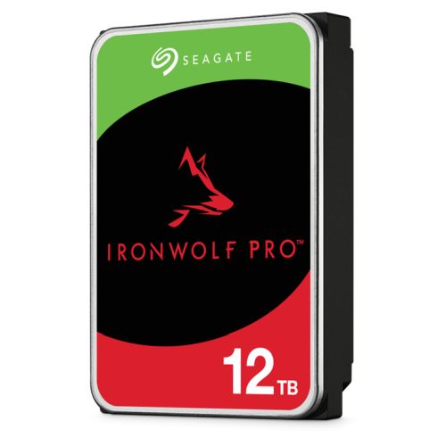 Seagate 3.5″, 12TB, SATA3, IronWolf Pro NAS Hard Drive, 7200RPM, 256MB Cache, CMR, OEM