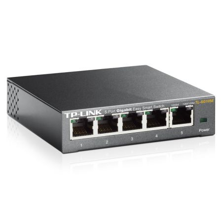 TP-Link TL-SG105E 5-Port Metal Gigabit Easy Smart Switch