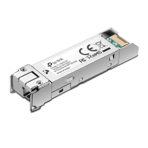 TP-LINK (SM321B-2) 1000Base-BX WDM Bi-Directional SFP Module, Up to 2km, DDM, Hot Swappable