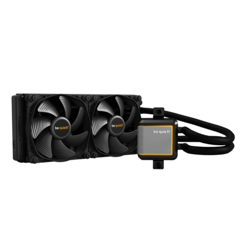 be quiet! Silent Loop 2 AiO Liquid CPU Cooler, Universal Socket, 240mm Radiator, 2 x Silent Wings 3 120mm PWM High Speed 2200RPM Black Cooling Fan, Addressable RGB LED Pump Head with Powerful 3 Chamber Design to Significantly Reduce Turbulences & Noise