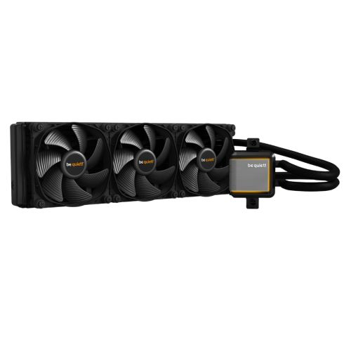 be quiet! Silent Loop 2 AiO Liquid CPU Cooler, Universal Socket, 360mm Radiator, 3 x Silent Wings 3 120mm PWM High Speed 2200RPM Black Cooling Fan, Addressable RGB LED Pump Head with Powerful 3 Chamber Design to Significantly Reduce Turbulences & Noise