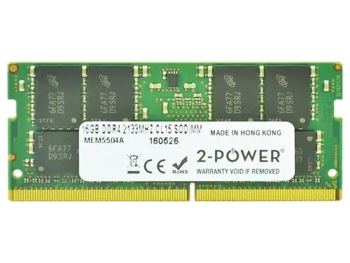 2-Power 16GB DDR4 2133MHZ CL15 SoDIMM Memory - replaces HX421S13IB/16