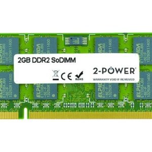 2-Power 2GB MultiSpeed 533/667/800 MHz SoDIMM Memory