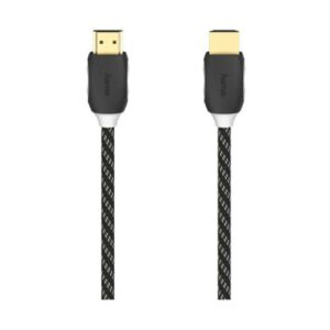Hama High Speed HDMI Cable x24 Multipack, Ultra-HD 4K, Ethernet, Gold-Plated, Fabric, 1.5 Metre, Black, Display Case