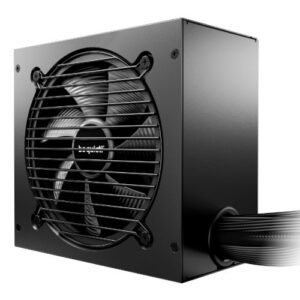 be quiet! 550W PURE POWER 12, 80 PLUS Gold, ATX 3.1 compliant and PCIe 5.1 compatible,10-year manufacturer's warranty