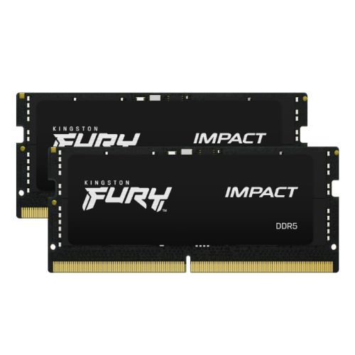 Kingston Fury Impact KF556S40IBK2-64 64GB 5600MT/s DDR5 CL40 SODIMM KIT of 2x32GB