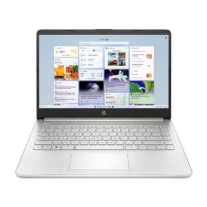 HP 4s-dq5016na Laptop, 14 Inch Full HD 1080p Screen, Intel Core i7-1255U 12th Gen, 16GB RAM, 1TB SSD, Windows 11 Home, Silver